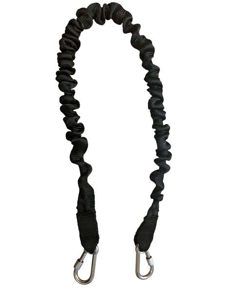 Tool@arrest Global - Heavy Duty 1m Elasticated Lanyard With Captive Swivel Karabiners