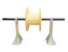 6.0t  Cable Drum Jack Set - Manual Screw Type - from JACKITUP 6.0t Set of Jacks (Jacks with 1.8m Spindle Bar)