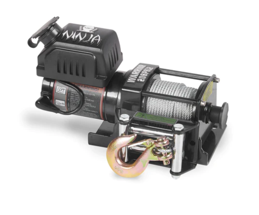 Ninja 2000 (907kg) Electric Winch with Steel Cable 12 Volts