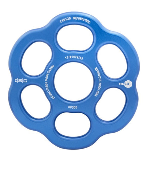 ISC Medium HALO Rigging Plate - MBS 50kN - Blue