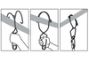 Small INOX Anchorage Hook