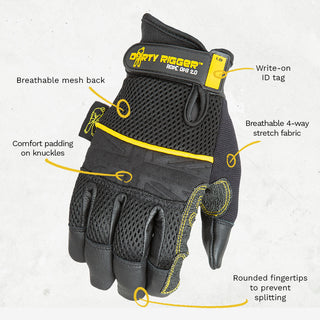 Dirty Rigger - Rope Ops™ 2.0 - Rope Handling Gloves