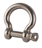 Stainless Steel Commercial Screw Pin Bow Shackle 16x16mm