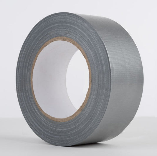 50m General Use Duct Tape Silver x 5 Rolls of Tape (10% Discount)