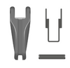 GT Cobra Grade 80 Spare Safety Catch Kit for Clevis Sling Hooks 20mm