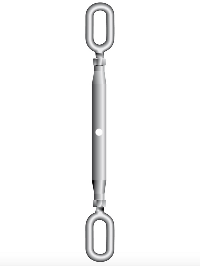 Closed Body Rigging Screw Eye/Eye 48mm / 11.0t