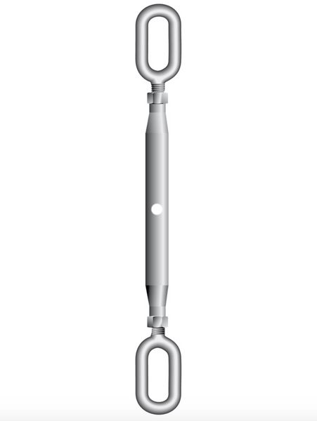 Closed Body Rigging Screw Eye/Eye 48mm / 11.0t