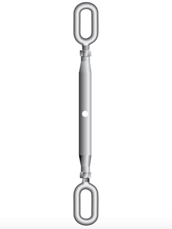  Closed Body Rigging Screw Eye/Eye 48mm / 11.0t