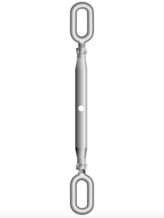 Closed Body Rigging Screw Eye/Eye 48mm / 11.0t