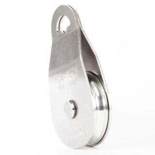  Single Swing Side Pulley Sheave 76mm (Snatch Block for 10mm Rope)