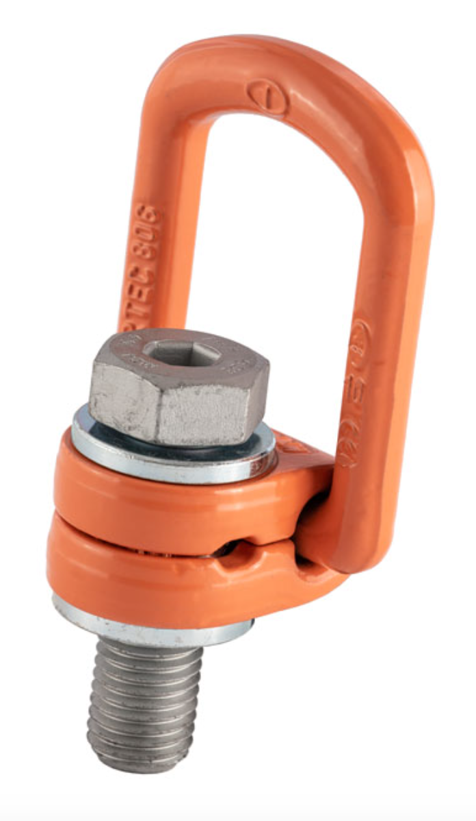 Cartec Grade 10 Rotating Eyebolt with Clamp - 806X 48mm / 71mm / 20t