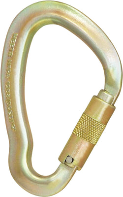  ISC Big Dan Supersafe (3-way) Steel Karabiner - MBS 50kN - Zinc Plated