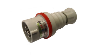  Red Male 16A 4 Pin Plug 400V Ref: 280-3