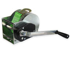 AFDS - Goliath Zinc Plated Webbing Hand Winch complete with webbing strap & hook 20AFDS / 600kg / 2200kg