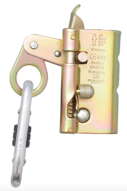 Kratos - Lofty Rope Grab Fall Arrester to suit 14-16mm Dia Twisted Rope 14-16mm Twisted Rope