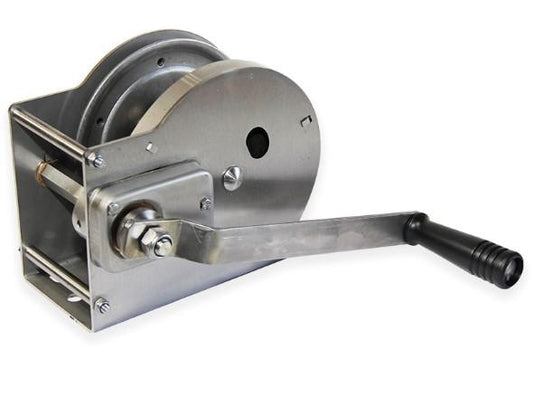 AFID - Goliath Stainless Steel (316L) Hand Winch 12AFID - 900kg Max Lift Capacity - Max rope Ø7mm