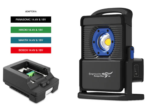 KangaStar 5K - 5000 Lumens - Powertool Battery Worklight