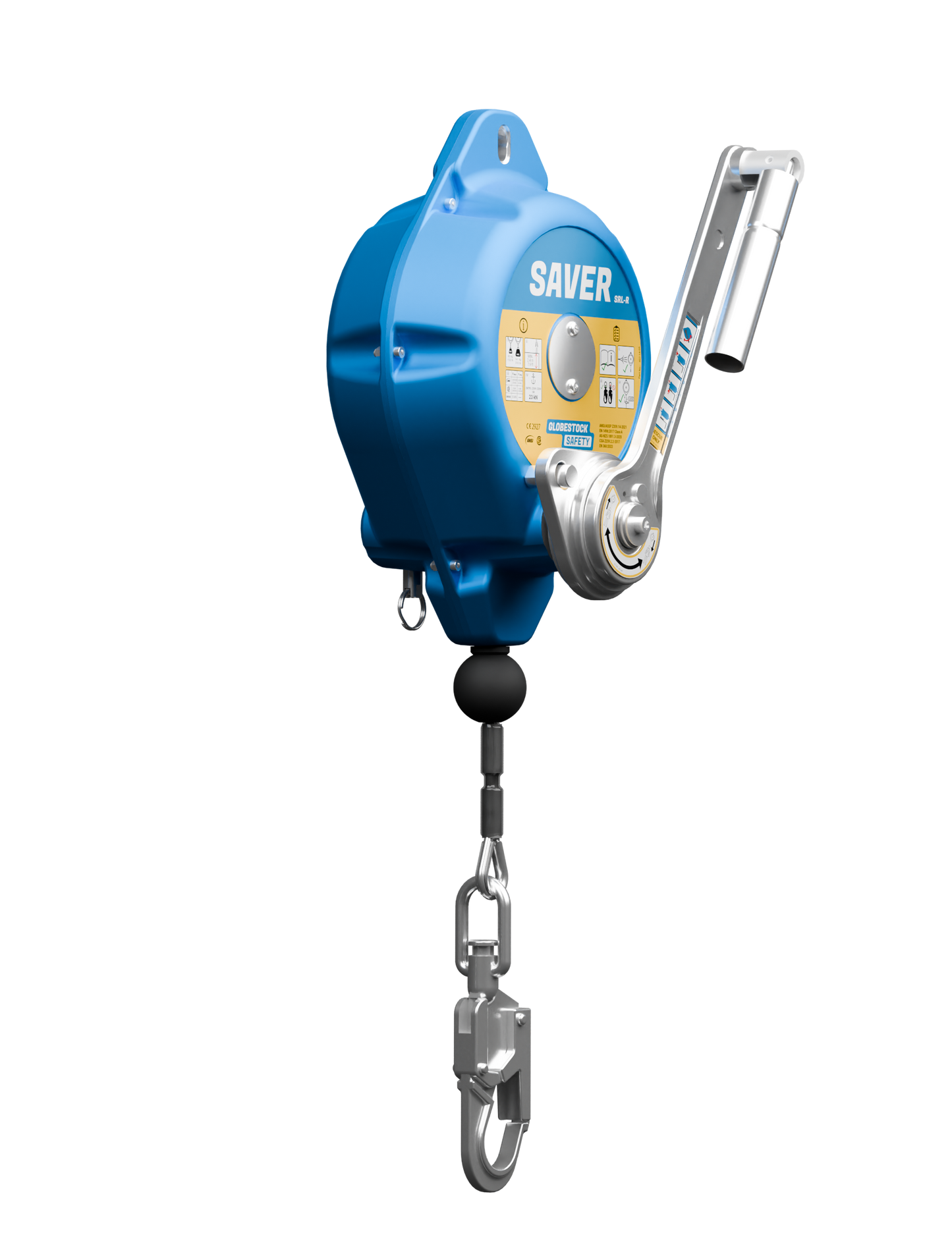 Globestock SAVER 14m Synthetic Fall Arrester with Rescue Mechanism SRL-R