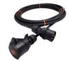 5m - Power Extension Cable 16Amp 400v - 2.5mm HO7-RNF - 5 Pin IP44