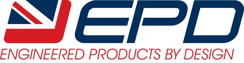 EPD logo with a British flag symbol and text 'Engineered Products by Design'.