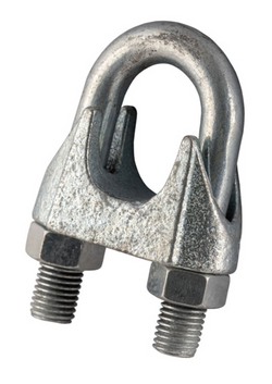  Commercial Galvanised Steel Wire Rope Grip