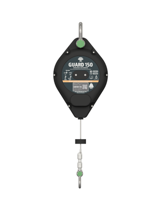  Guard 150kg SWL Load Arrestor Blocks - 14m Galvanised Rope 14m 150kg