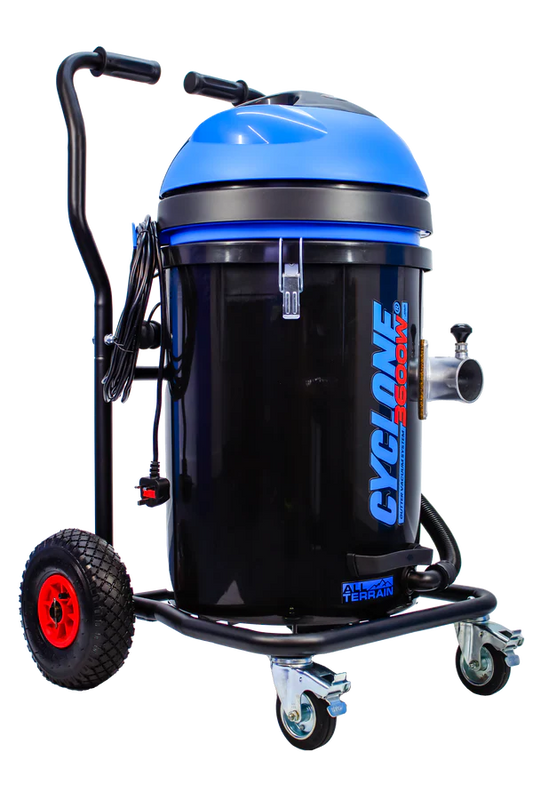 Kiam CYCLONE® All Terrain Gutter Vacuum System 3600W 76L Polypropylene (Black)