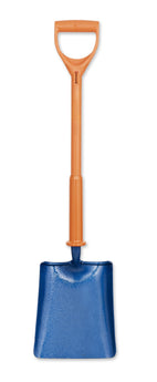 SHOCKSAFE - SQUARE MOUTH TREADED INSULATED SHOVEL BS8020