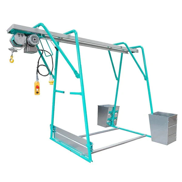 IMER G500 Complete Builders Gantry Hoist 500kg - 110v - 42m Wire Rope