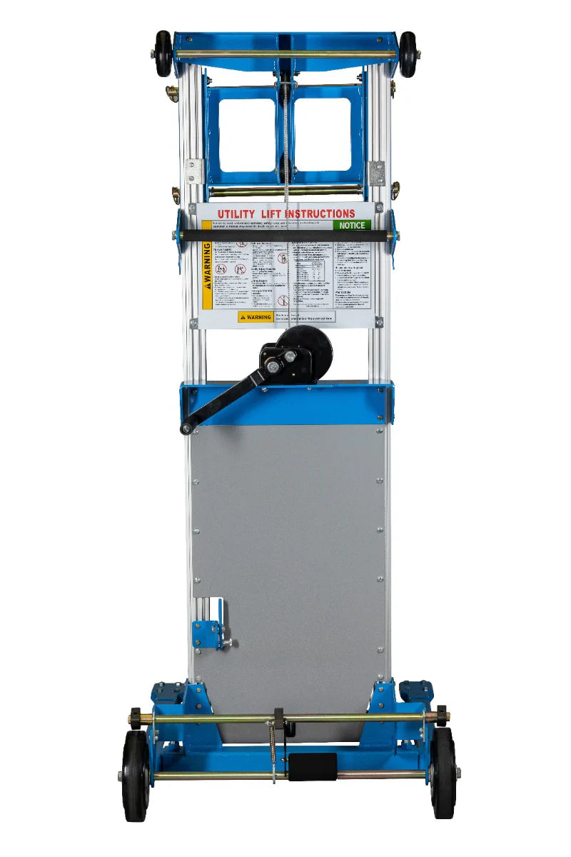 Lightweight Aluminium Hand Stacker Truck - Wide Base Legs