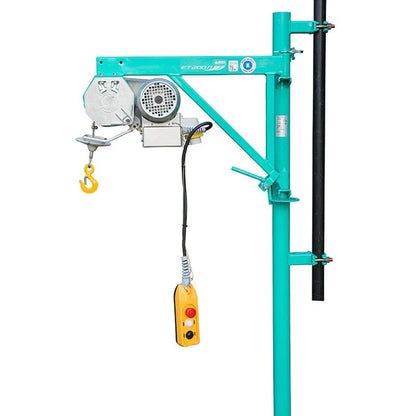 IMER ET 200 NEO Scaffold Hoist Complete Kit with Attachment Pole 200kg - 110v