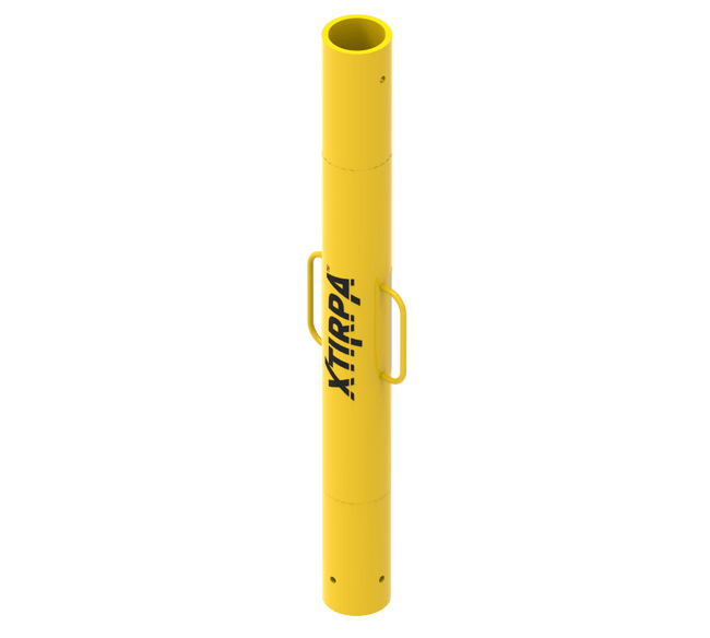 Xtirpa 140mm Mast for Extendable Davit Arm 1524mm-2438mm, 1377mm Height