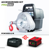 PCW3000-LI-K Battery | 1000kg Pulling Capstan Winch Kit - Inc Cramer 4.0Amp Battery & Charger