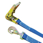 50mm Wide 2 Part Ratchet Strap systems with TWISTED SNAP HOOK 2500daN - UK Made