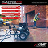 Kiam KM3700PHI (HIFLOW) Petrol Pressure Washer Jet Cleaner (14HP) 21lpm