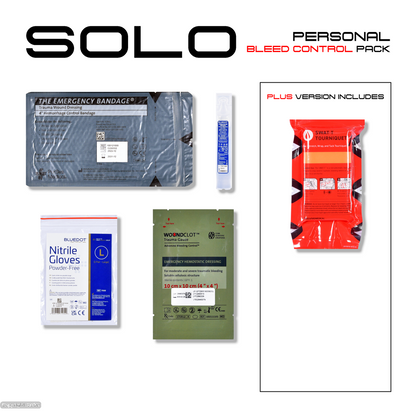 STEIN - SOLO - Personal Bleed Control Kit - what's in the kit 