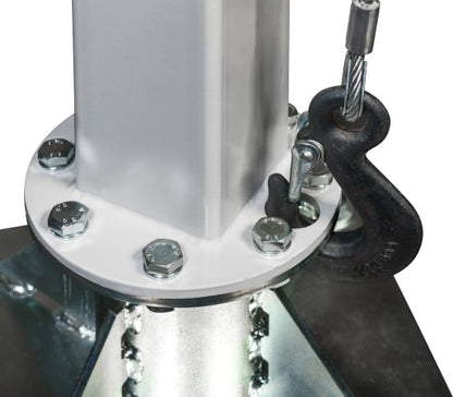 SD250 SST - 250kg Stainless Finish Swivel Hoisting Davit (Built in winch with 13m Cable)