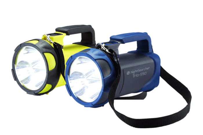 Trio 550 - 550 Lumens - Rechargeable Searchlight