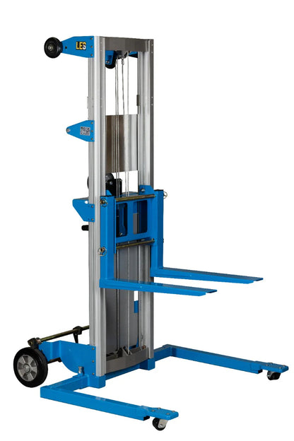 Lightweight Aluminium Hand Stacker Truck - Wide Base Legs