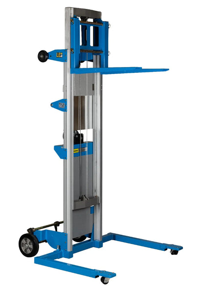 Lightweight Aluminium Hand Stacker Truck - Wide Base Legs