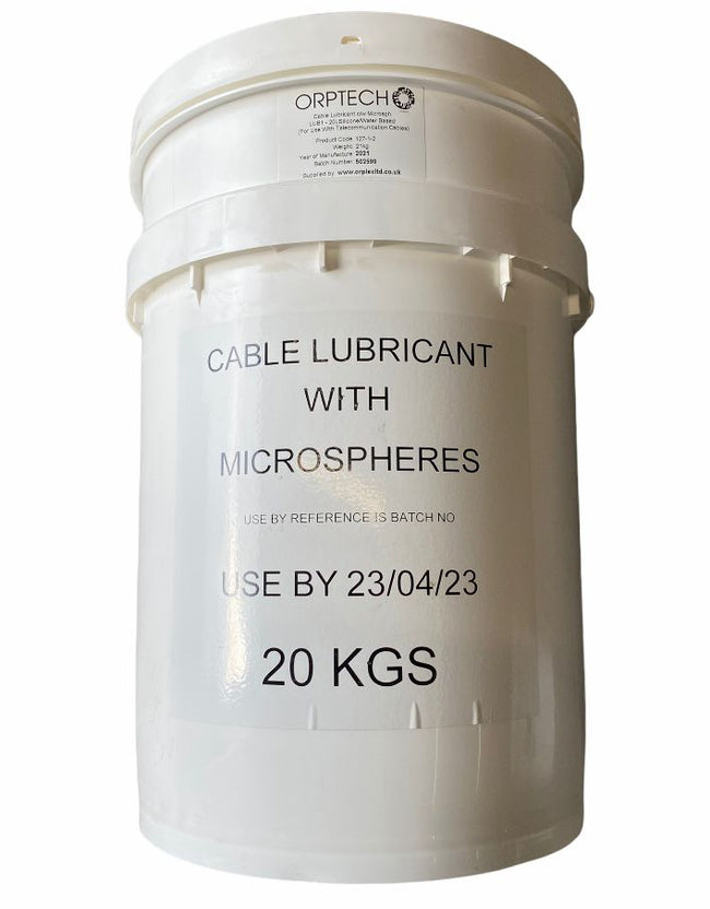 LUB1 - 20 Litre Silicone - Water Based Cable Lubricant with Microspheres