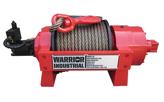 JP 15 Industrial Hydraulic Winch from RiggingUK