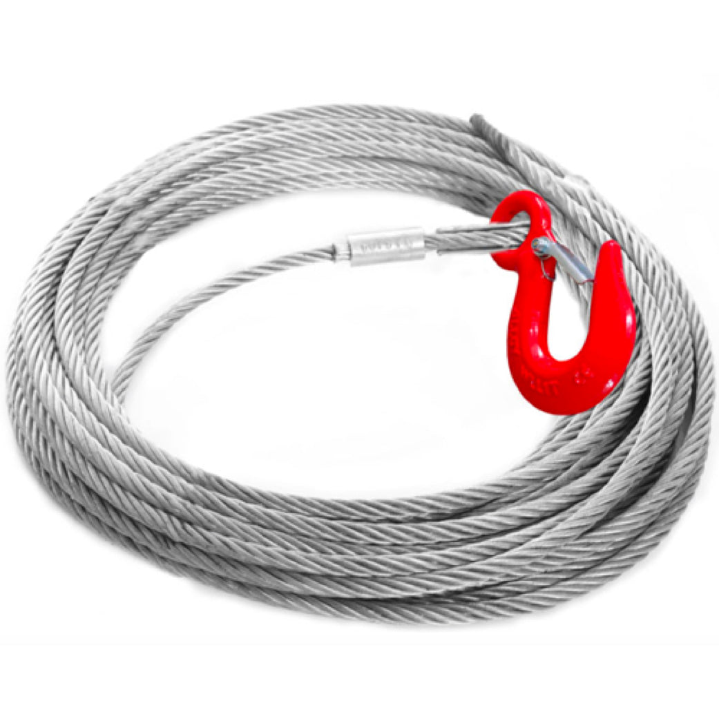 11mm Diameter 6x19 WSC Wire Rope to suit GT Viper Winch 1,600kg Capacity