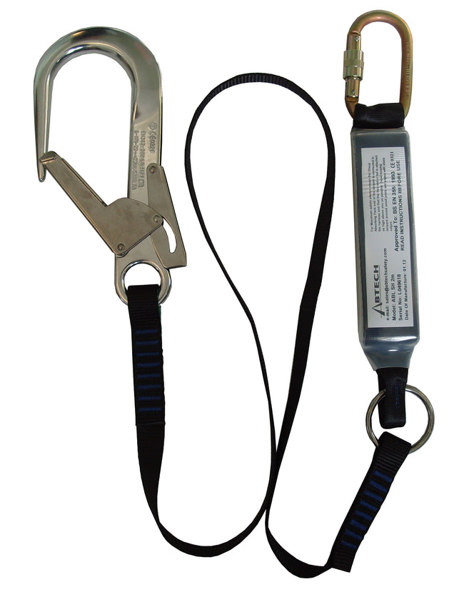 ABL2.0SH - Abtech - 2m Shock Absorbing Lanyard with SSW/SHH & KH311 each end
