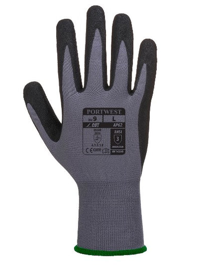 AP62 - Dermiflex Aqua Glove - Grey/Black