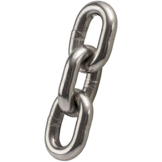 Short Link Stainless Steel Chain AISI 316L Grade 6