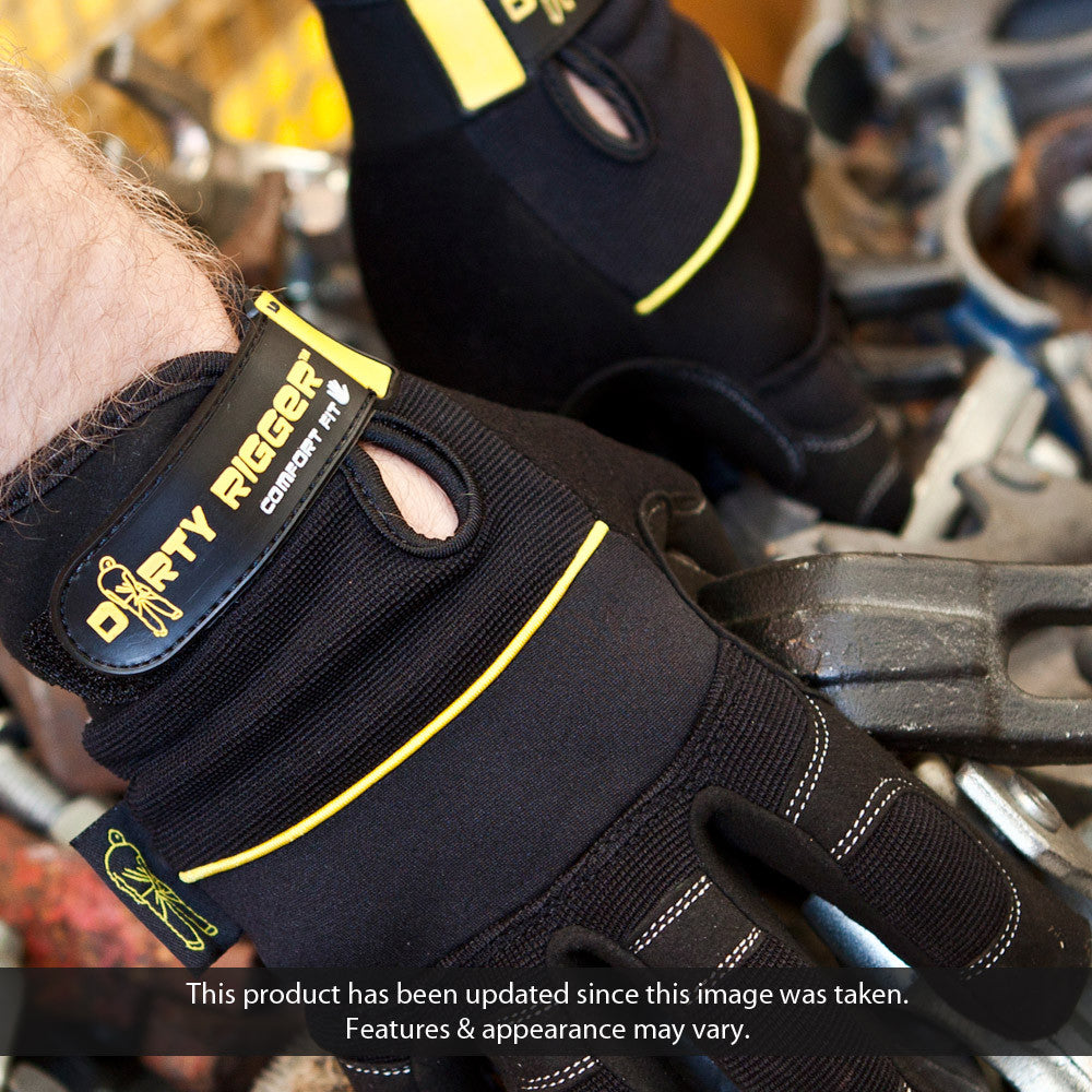 Dirty Rigger® Comfort Fit Rigger Glove (Fingerless) (V1.6)