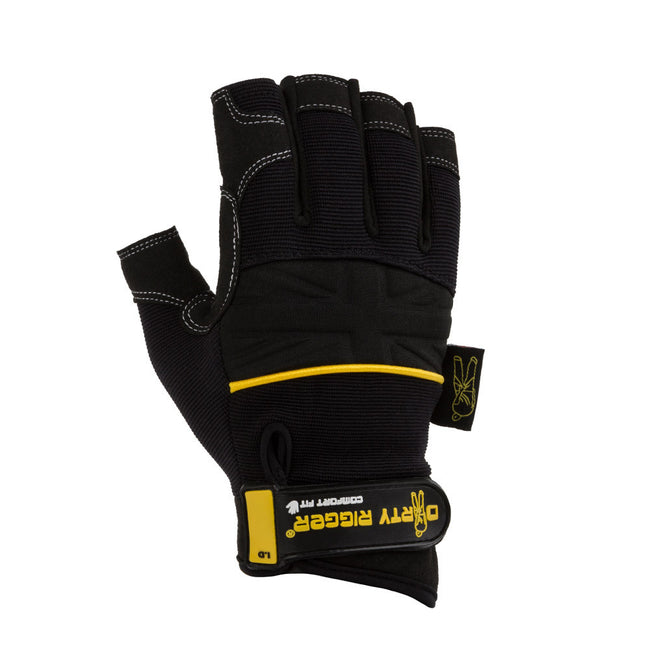 Dirty Rigger Comfort Fit™ Fingerless Rigger Glove (V1.6)