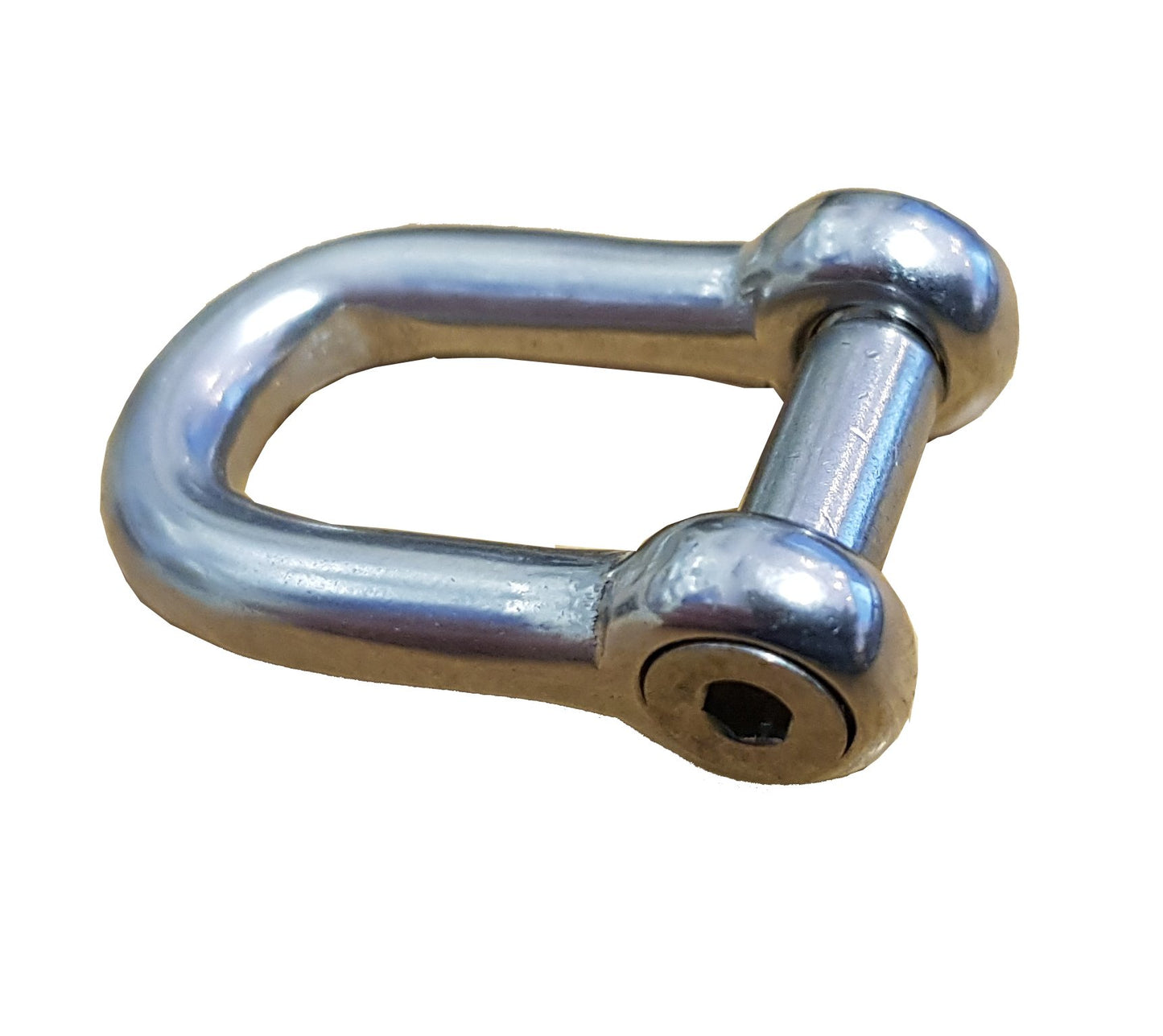 Duct Rod  - Stainless Dee Shackle