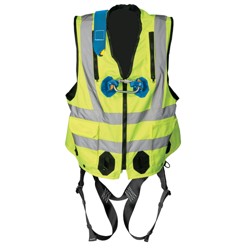 Hi Vis Vest Full Body Safety Harness